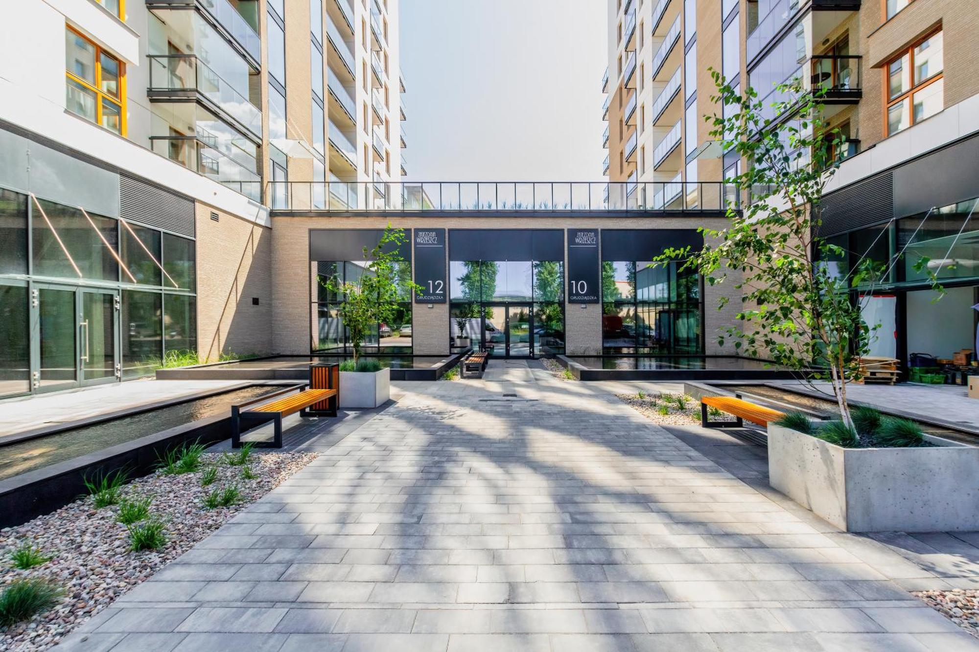 Apartament Z Widokiem Na Morze Obok Parku Millenium W Gdansku By Noclegi Renters Exterior photo