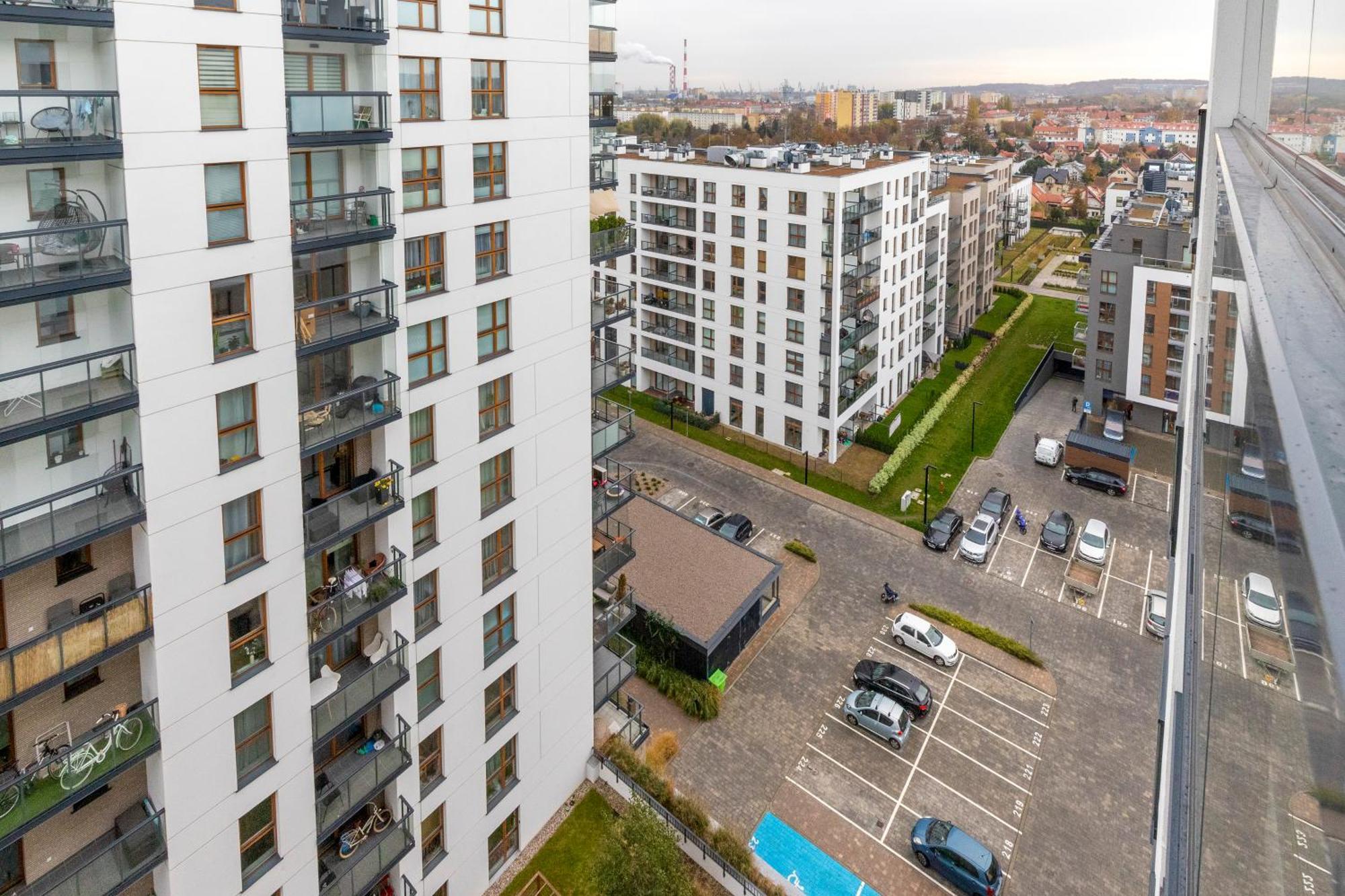 Apartament Z Widokiem Na Morze Obok Parku Millenium W Gdansku By Noclegi Renters Exterior photo
